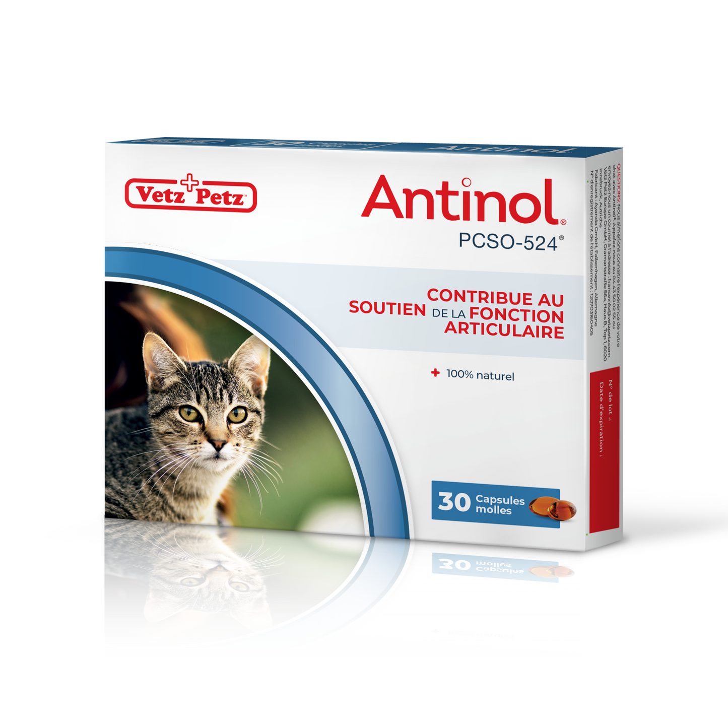 Antinol pour les chats