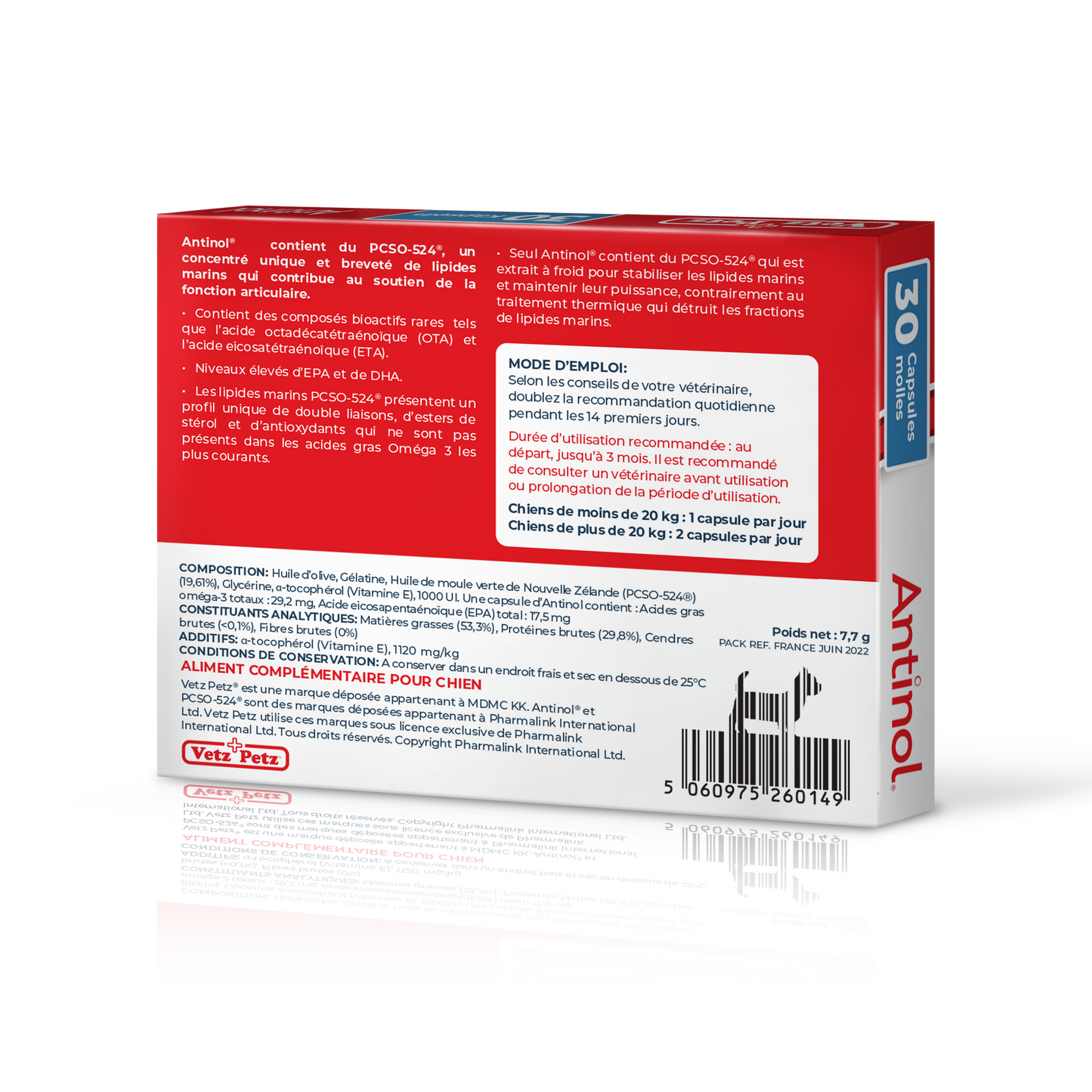 Antinol for dogs