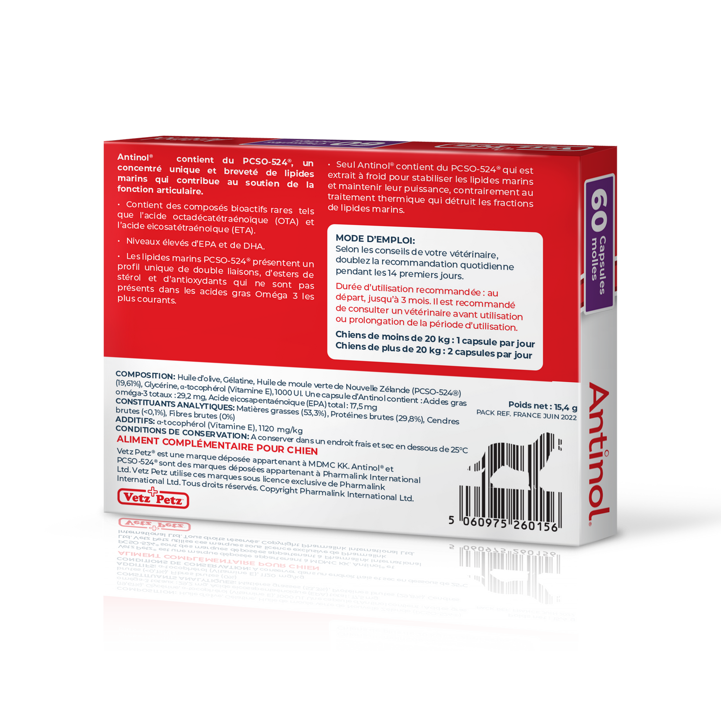 Antinol for dogs