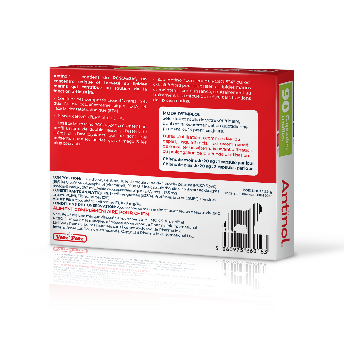 Antinol for dogs